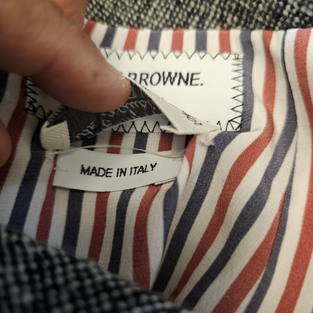 Thom Browne Cashmere and Silk Skirt Italian Size 44 US Size 8 Quiet Luxury {B10 - Picture 3 of 16